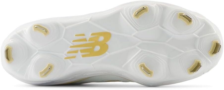 image:imageNew Balance Womens Fresh Foam X Velo V4 Metal Softball ShoesWhiteGold