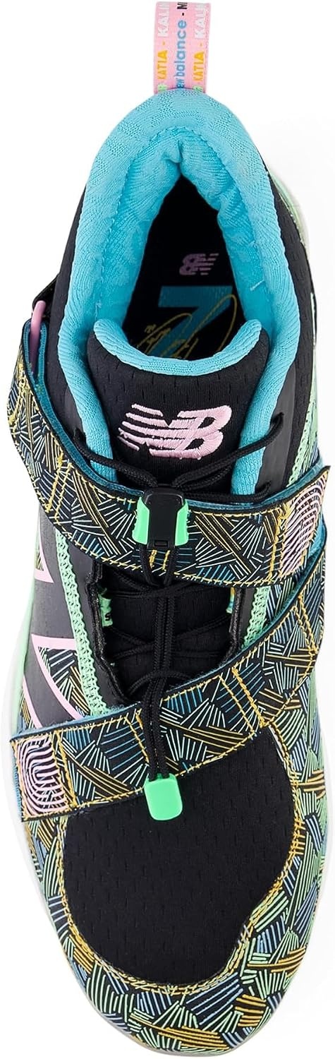 image:imageNew Balance Womens FuelCell Lindor 2 Comp SneakersBlackOrbit PinkElectric Jade