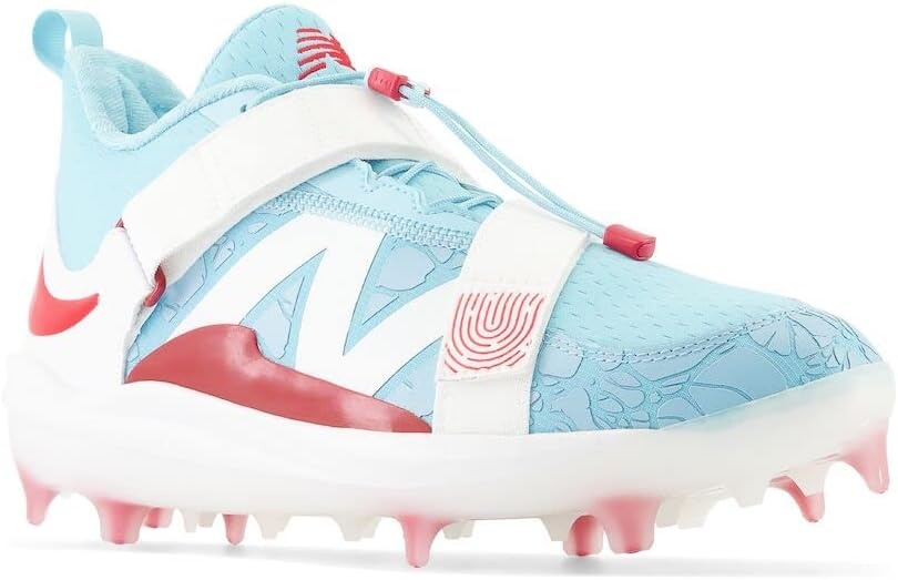 image:imageNew Balance Womens FuelCell Lindor 2 Comp SneakersSuper TealTeam RedOptic White