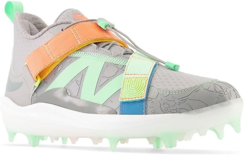 image:imageNew Balance Womens FuelCell Lindor 2 Comp SneakersTeam Away GreyElectric JadeNeon Dragonfly