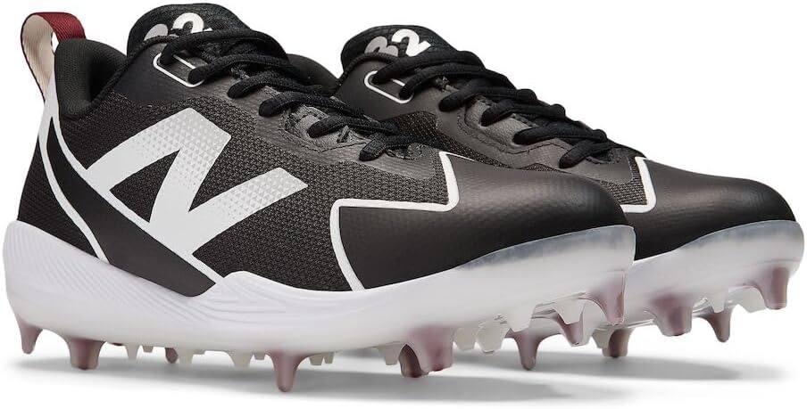 image:imageNew Balance Womens FuelCell Romero Duo V2 CompositeSoftball ShoeBlackWhite
