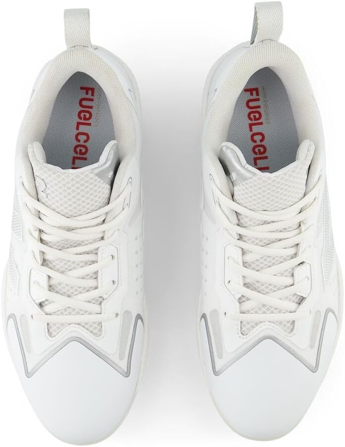 image:imageNew Balance Womens FuelCell Romero Duo V2 CompositeSoftball ShoeWhiteSilver Metalic