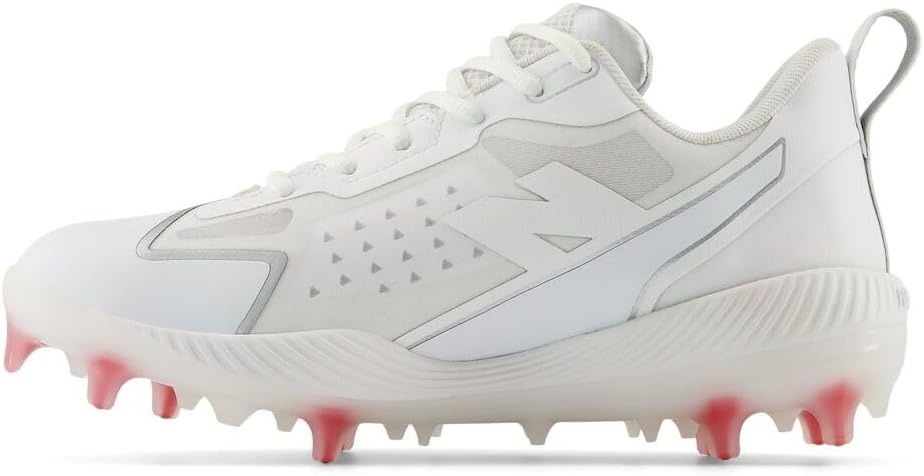 image:imageNew Balance Womens FuelCell Romero Duo V2 CompositeSoftball ShoeWhiteSilver Metalic