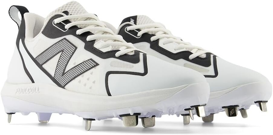 image:imageNew Balance Womens FuelCell Romero Duo V2 Metal Softball ShoeWhiteBlack