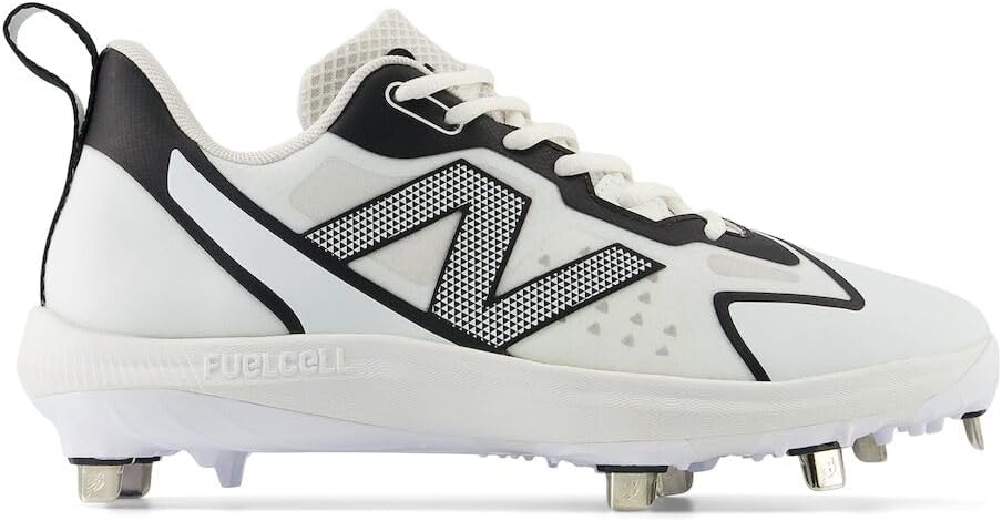 image:imageNew Balance Womens FuelCell Romero Duo V2 Metal Softball ShoeWhiteBlack