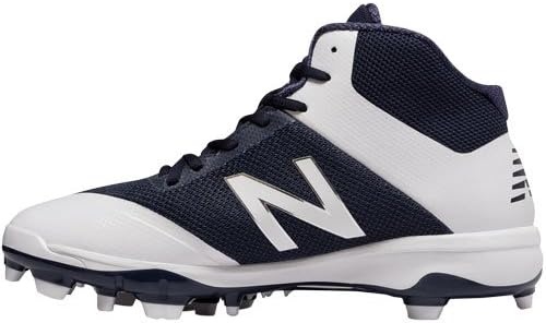 image:imageNew Balance mens 4040 V4 Tpu Molded Mid CutNavyWhite