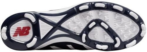 image:imageNew Balance mens 4040 V4 Tpu Molded Mid CutNavyWhite