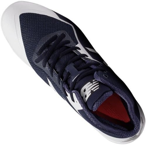 image:imageNew Balance mens 4040 V4 Tpu Molded Mid CutNavyWhite
