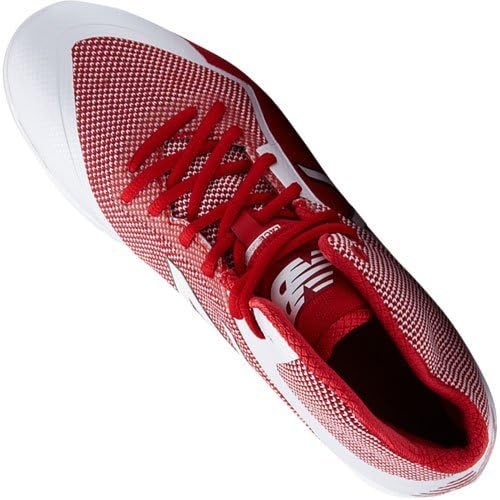 image:imageNew Balance mens 4040 V4 Tpu Molded Mid CutRedWhite