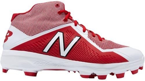 image:imageNew Balance mens 4040 V4 Tpu Molded Mid CutRedWhite