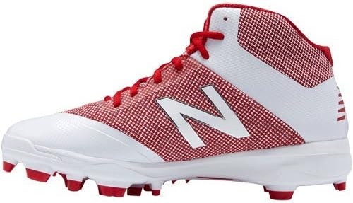 image:imageNew Balance mens 4040 V4 Tpu Molded Mid CutRedWhite