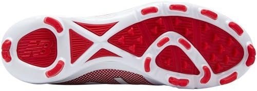 image:imageNew Balance mens 4040 V4 Tpu Molded Mid CutRedWhite