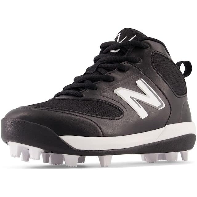 image:imageNew Balance Kids 3000 V6 Rubber MoldedBlackWhite