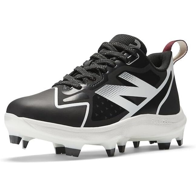 image:imageNew Balance Kids FuelCell Romero Duo V2 TPU Molded Baseball ShoesBlackWhiteMercury Red