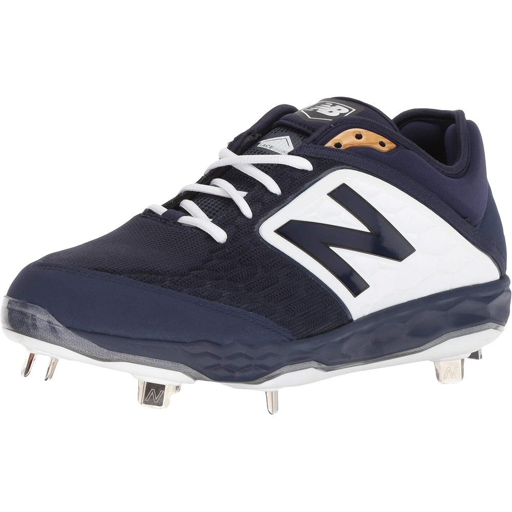 image:imageNew Balance Mens 3000 V4 Metal Baseball ShoeNavyWhite