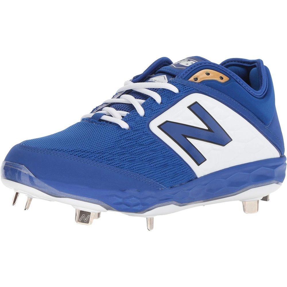 image:imageNew Balance Mens 3000 V4 Metal Baseball ShoeRoyalWhite