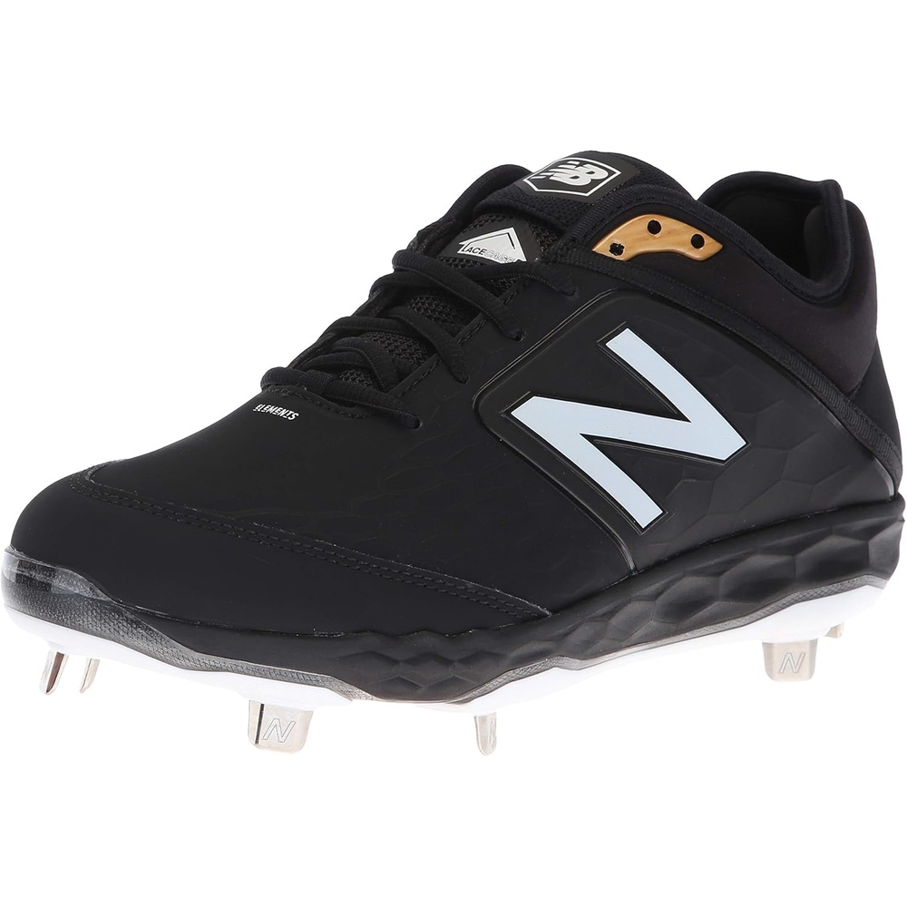 image:imageNew Balance Mens 3000 V4 Metal Baseball ShoeSynthetic BlackBlack