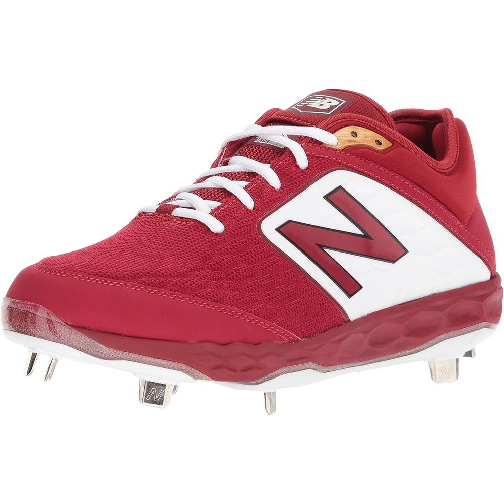 image:imageNew Balance Mens 3000 V4 Metal Baseball ShoeTeam Crimson