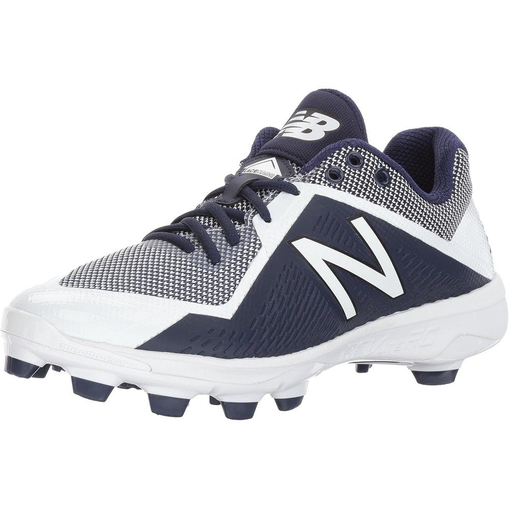 image:imageNew Balance Mens 4040 V4 Metal Baseball ShoeNavyWhite