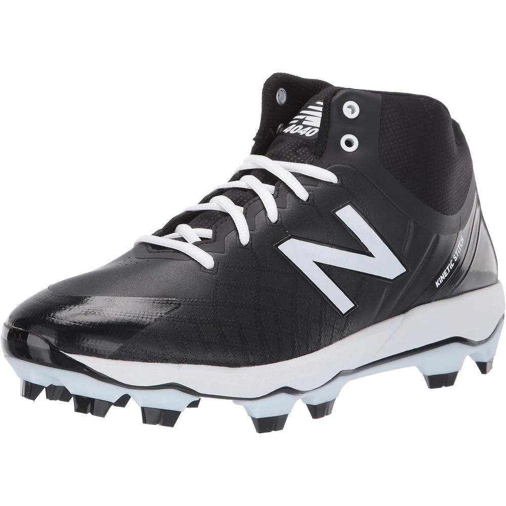 image:imageNew Balance Mens 4040 V5 MidMoldedBlackWhite