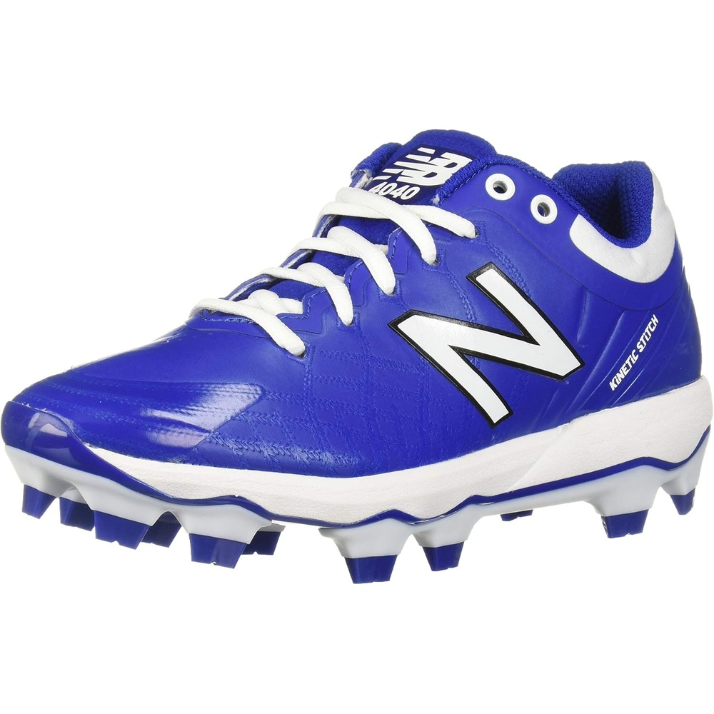 image:imageNew Balance Mens 4040 V5 TPU MoldedBaseball ShoeRoyalWhite