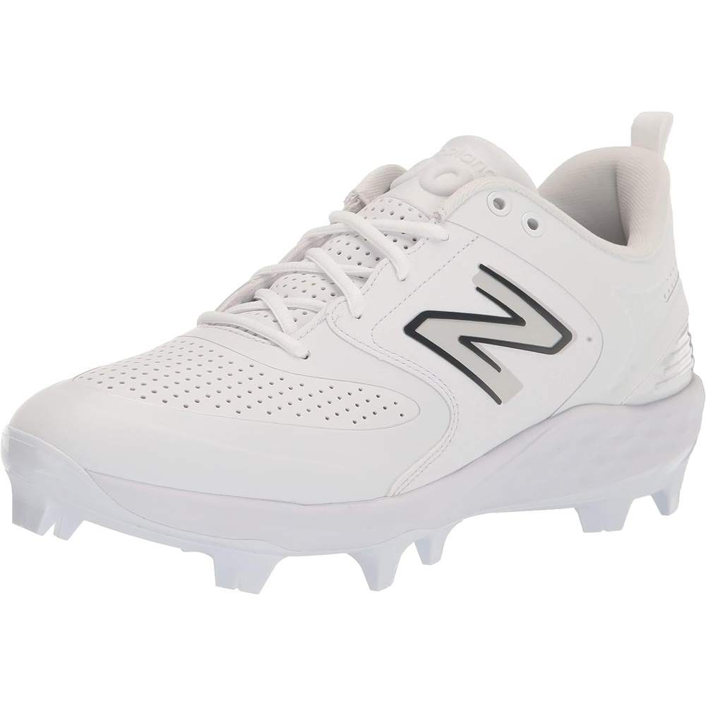 image:imageNew Balance Mens Fresh Foam 3000 V6 Molded Baseball ShoesSynthetic WhiteWhite