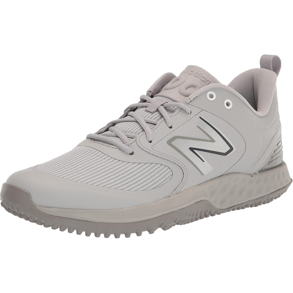 image:imageNew Balance Mens Fresh Foam 3000 V6 TurfTrainer ShoesGreyWhite