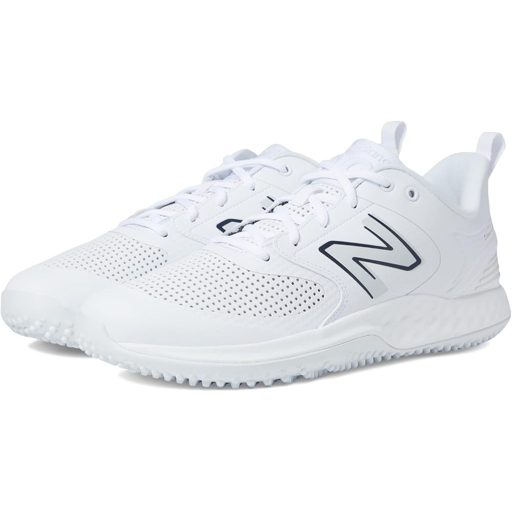 image:imageNew Balance Mens Fresh Foam 3000 V6 TurfTrainer ShoesWhiteWhite