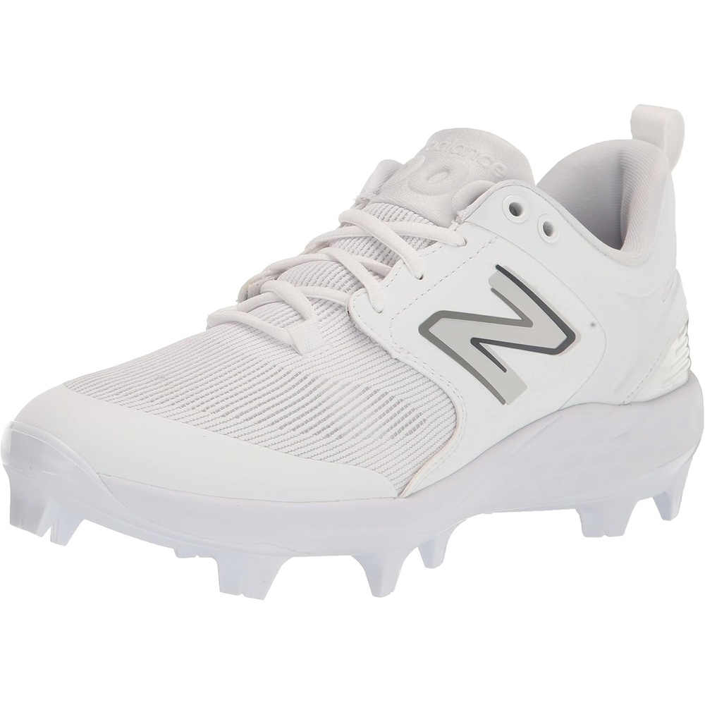 image:imageNew Balance Mens Fresh Foam 3000 V7 Molded Baseball ShoeWhiteWhite