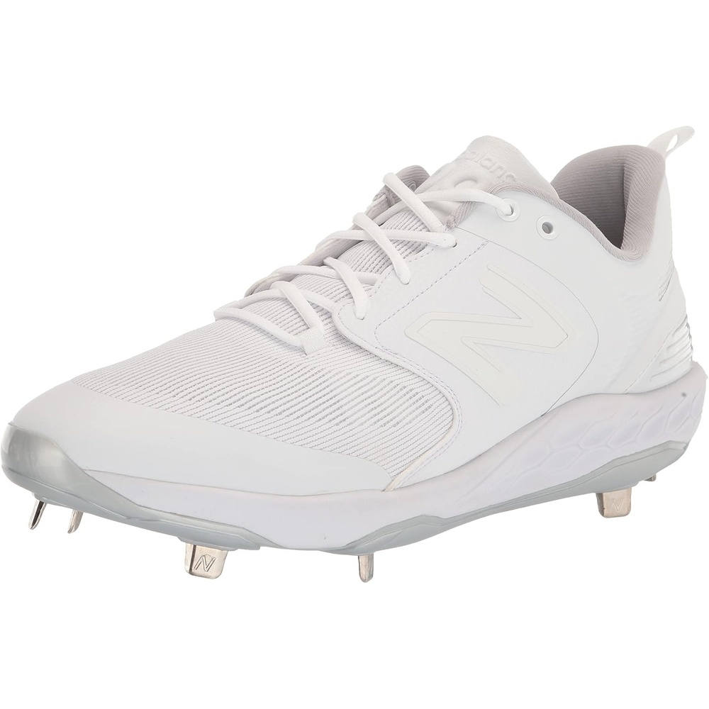 image:imageNew Balance Mens Fresh Foam X 3000 V6 Metal Baseball ShoesPearlWhite
