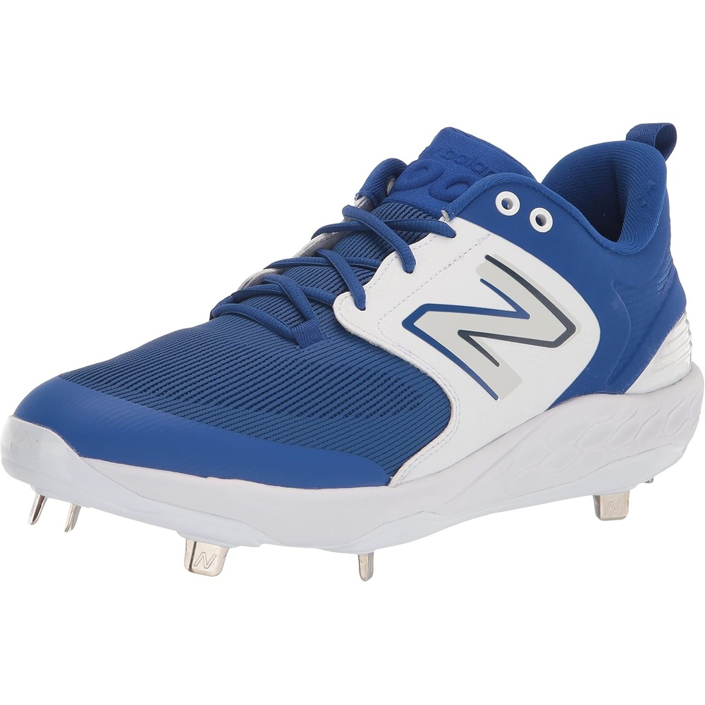 image:imageNew Balance Mens Fresh Foam X 3000 V6 Metal Baseball ShoesRoyalWhite