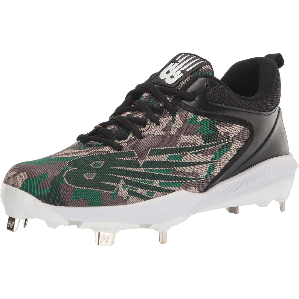 image:imageNew Balance Mens FuelCell 4040 V6 Metal Baseball ShoesBlackPebbleBison