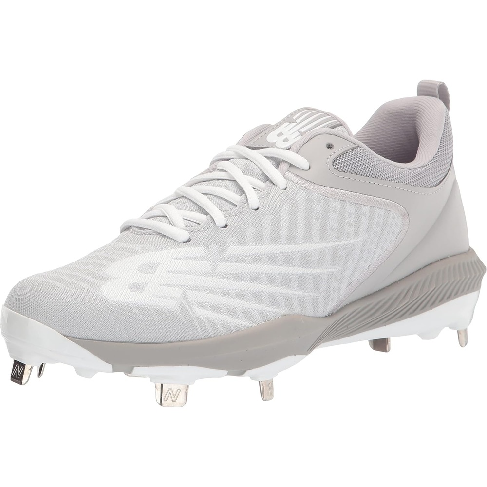 image:imageNew Balance Mens FuelCell 4040 V6 Metal Baseball ShoesGreyWhite