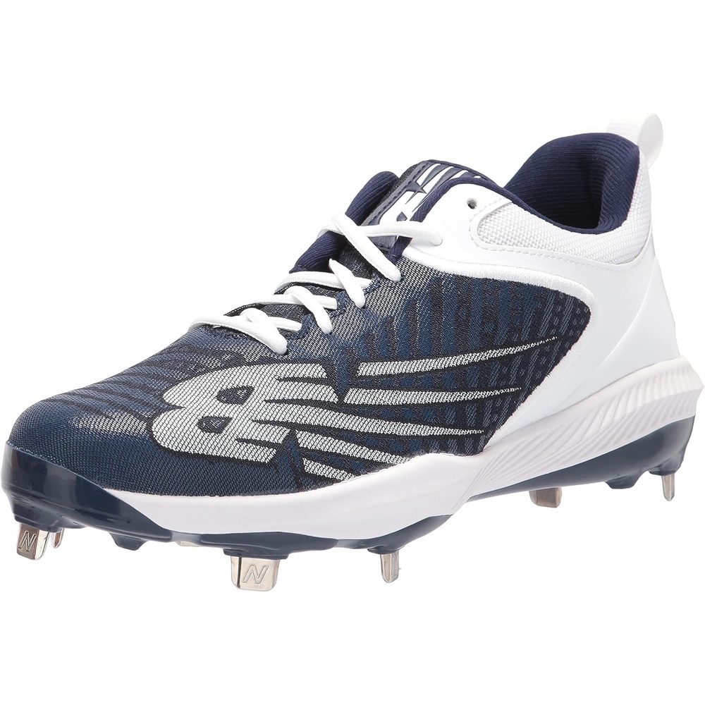 image:imageNew Balance Mens FuelCell 4040 V6 Metal Baseball ShoesTeam NavyWhite