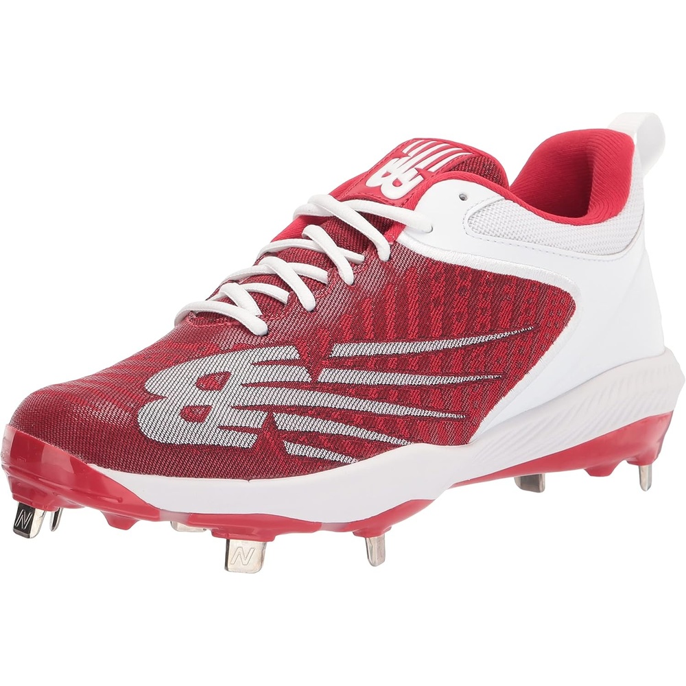 image:imageNew Balance Mens FuelCell 4040 V6 Metal Baseball ShoesTeam RedWhite