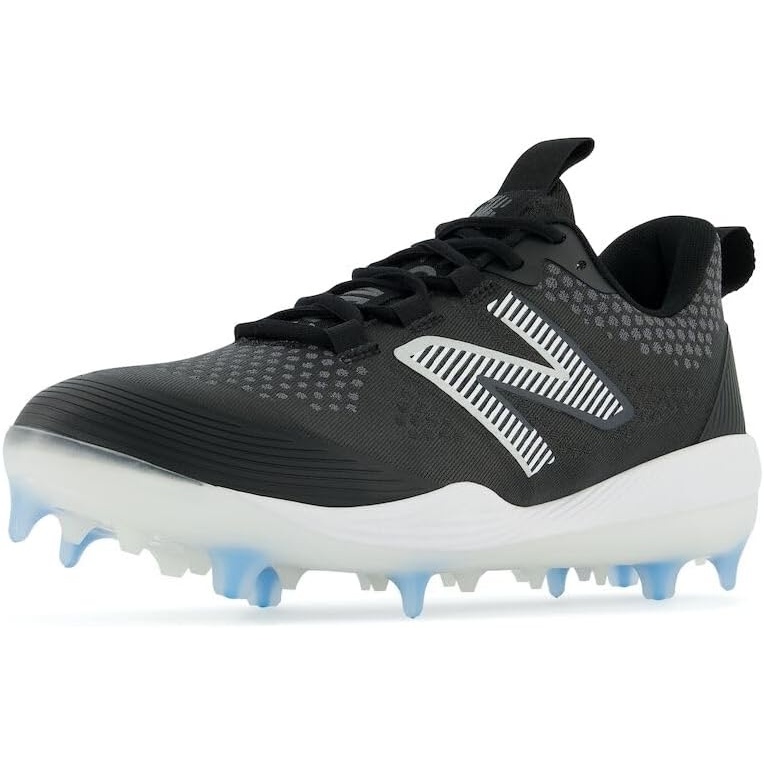 image:imageNew Balance Mens FuelCell Comp V3 Baseball ShoesBlackWhite