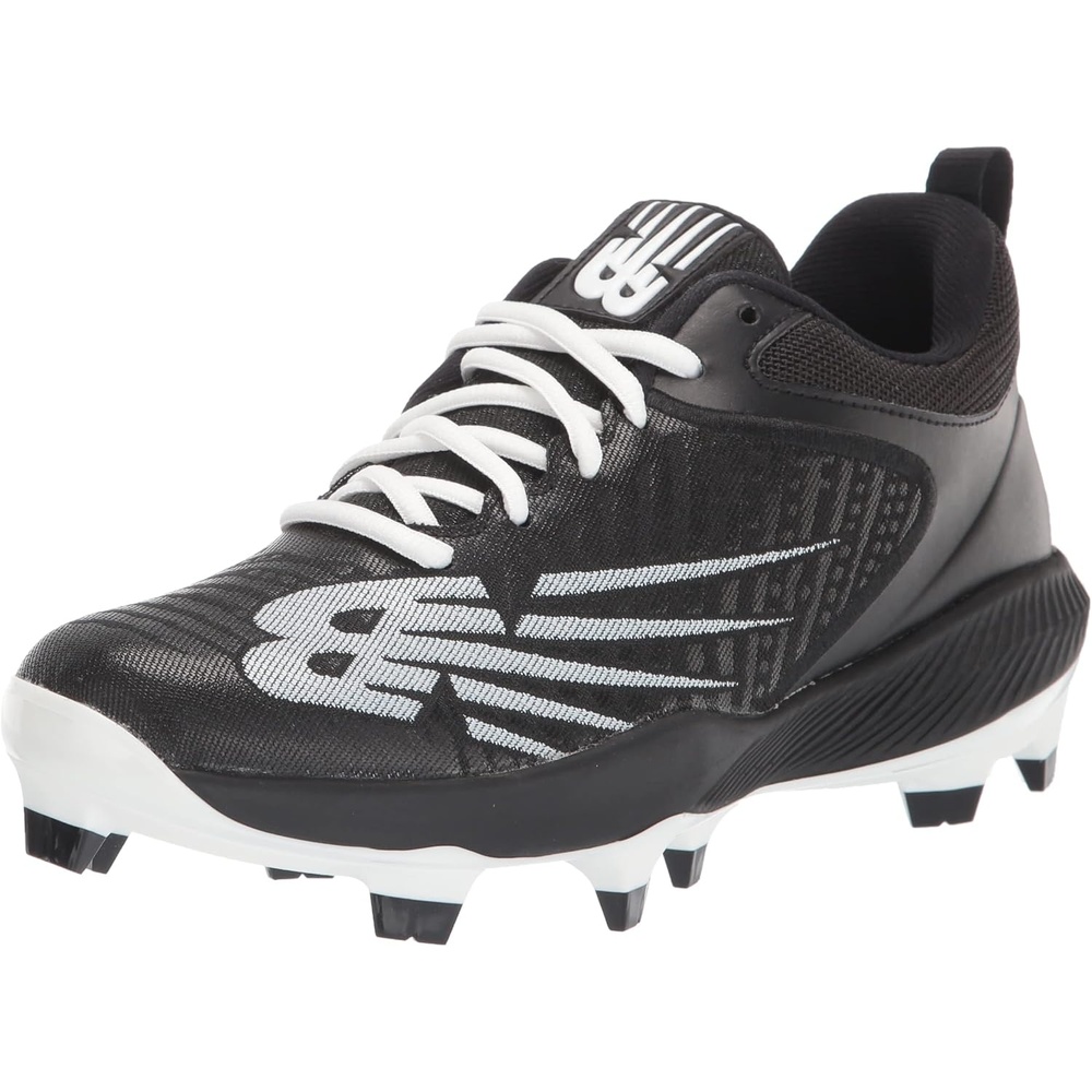 image:imageNew Balance Mens Fuelcell 4040 V6 Baseball CleatsBlackWhite