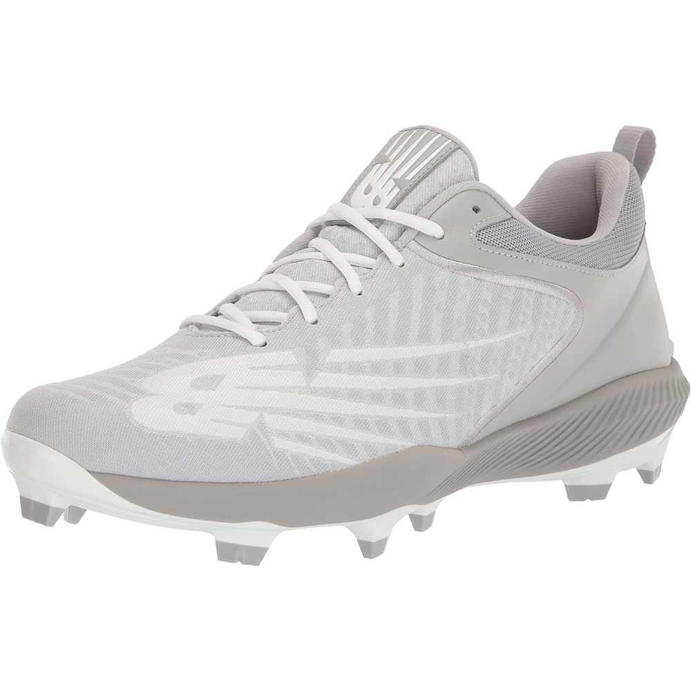 image:imageNew Balance Mens Fuelcell 4040 V6 Baseball CleatsGreyWhite