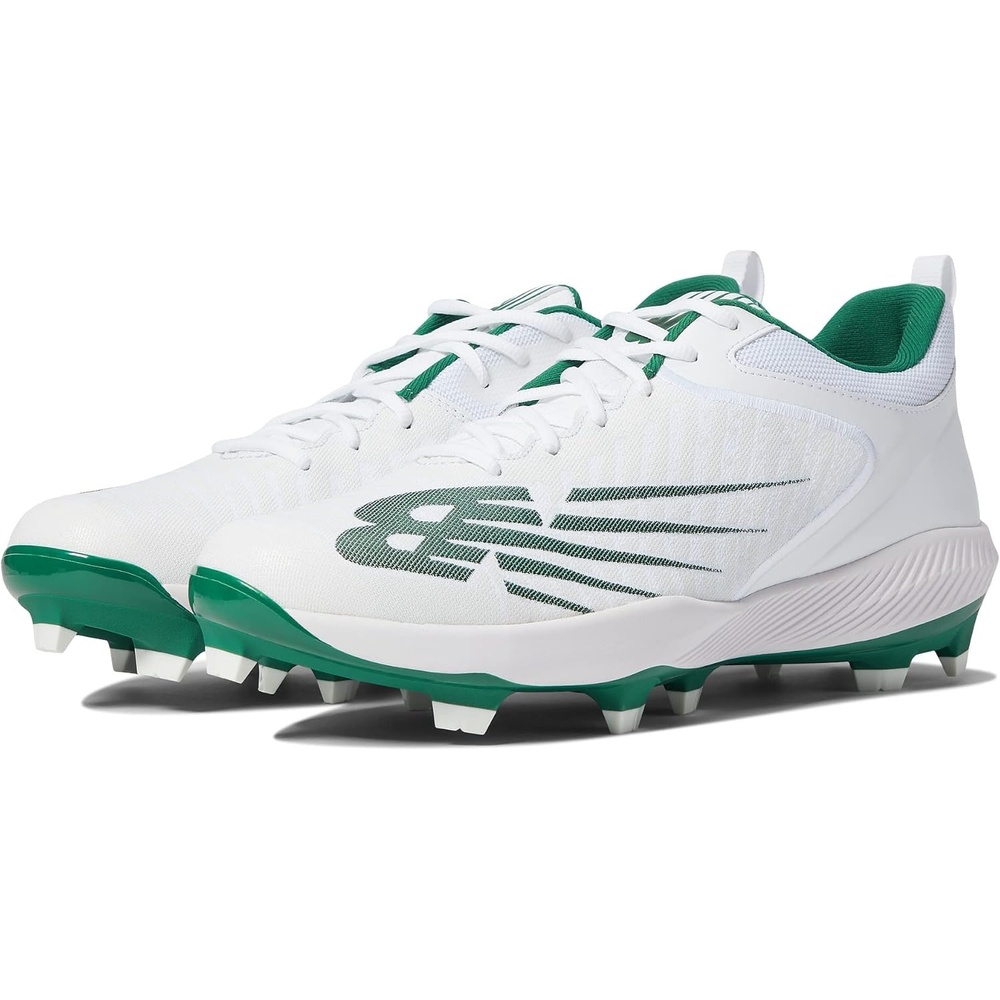 image:imageNew Balance Mens Fuelcell 4040 V6 Baseball CleatsTeam Forest GreenWhite