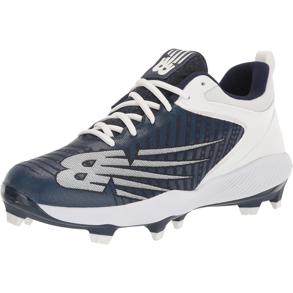 image:imageNew Balance Mens Fuelcell 4040 V6 Baseball CleatsTeam NavyWhite