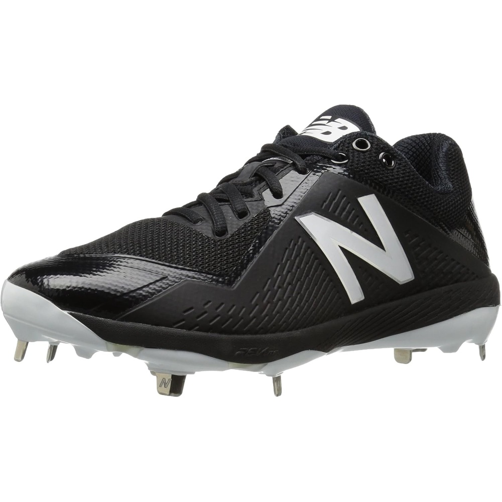 image:imageNew Balance Mens L4040v4 Metal Baseball ShoeBlackBlack