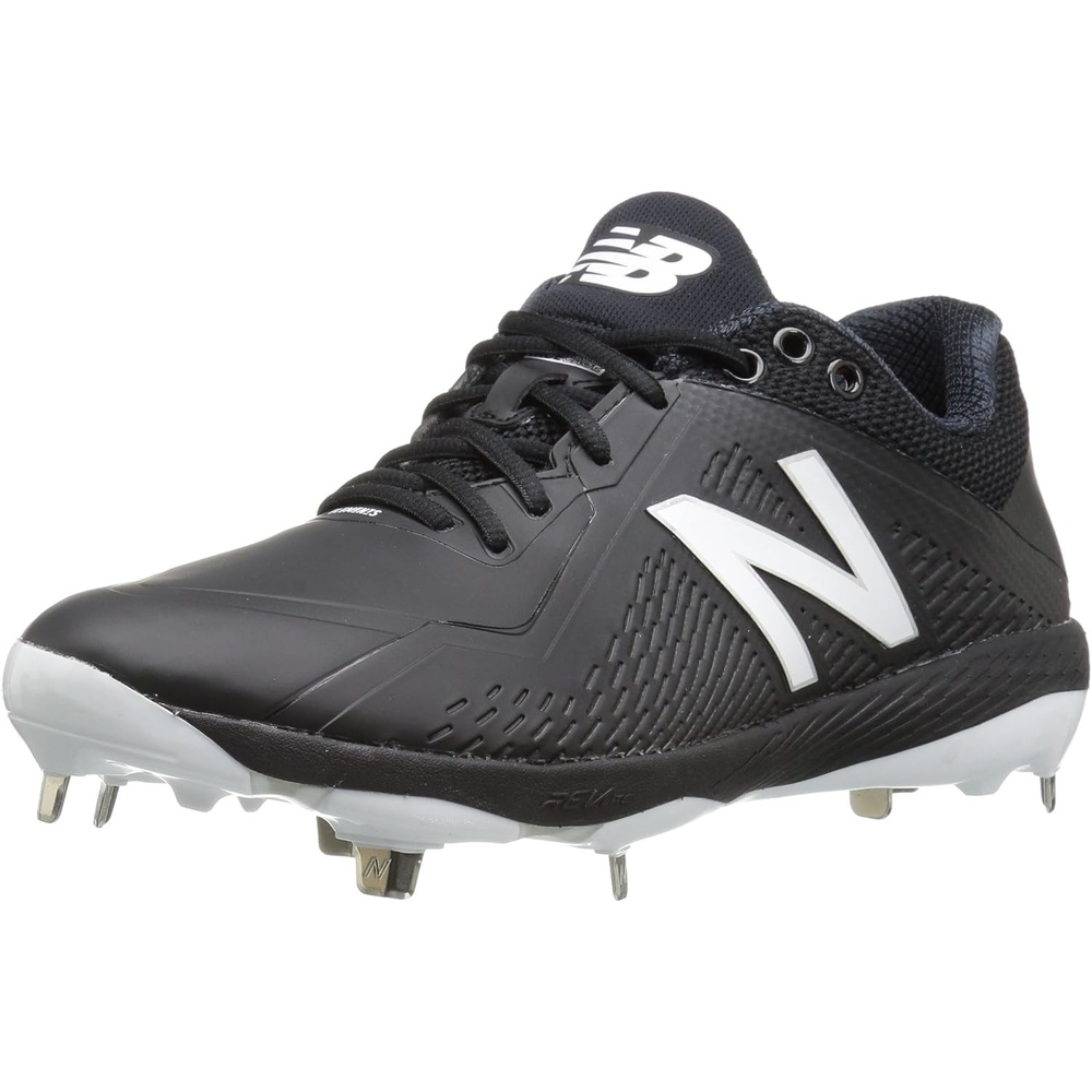 image:imageNew Balance Mens L4040v4 Metal Baseball ShoeSynthetic Black