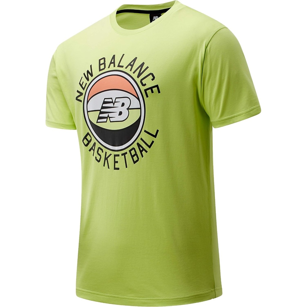 image:imageNew Balance Mens Nb Basketball First Light TeeLemon Slush