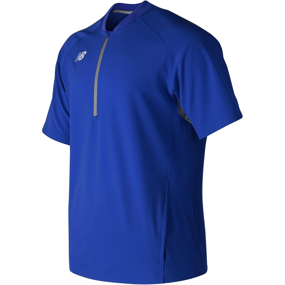 image:imageNew Balance Mens Short Sleeve 3000 Batting JacketTeam Royal