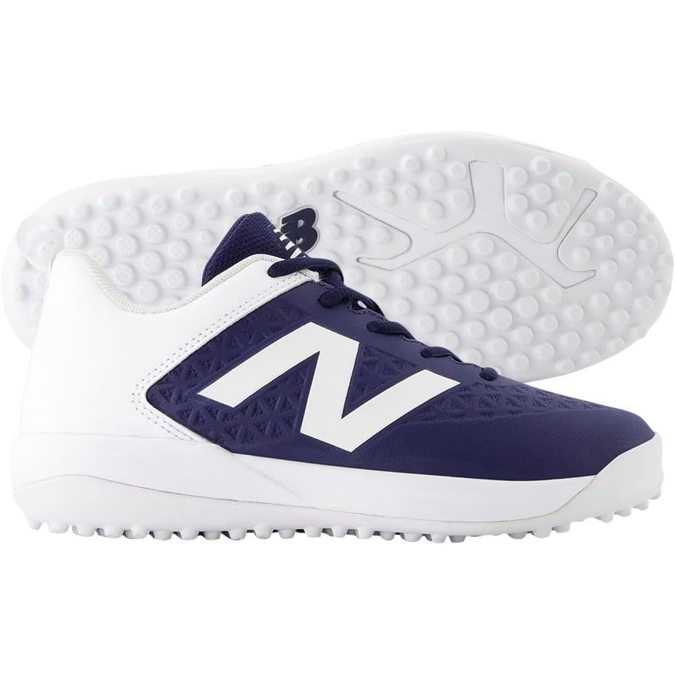 image:imageNew Balance UnisexChild 4040v8 Youth TurfTrainer Little KidBig KidTeam NavyWhite
