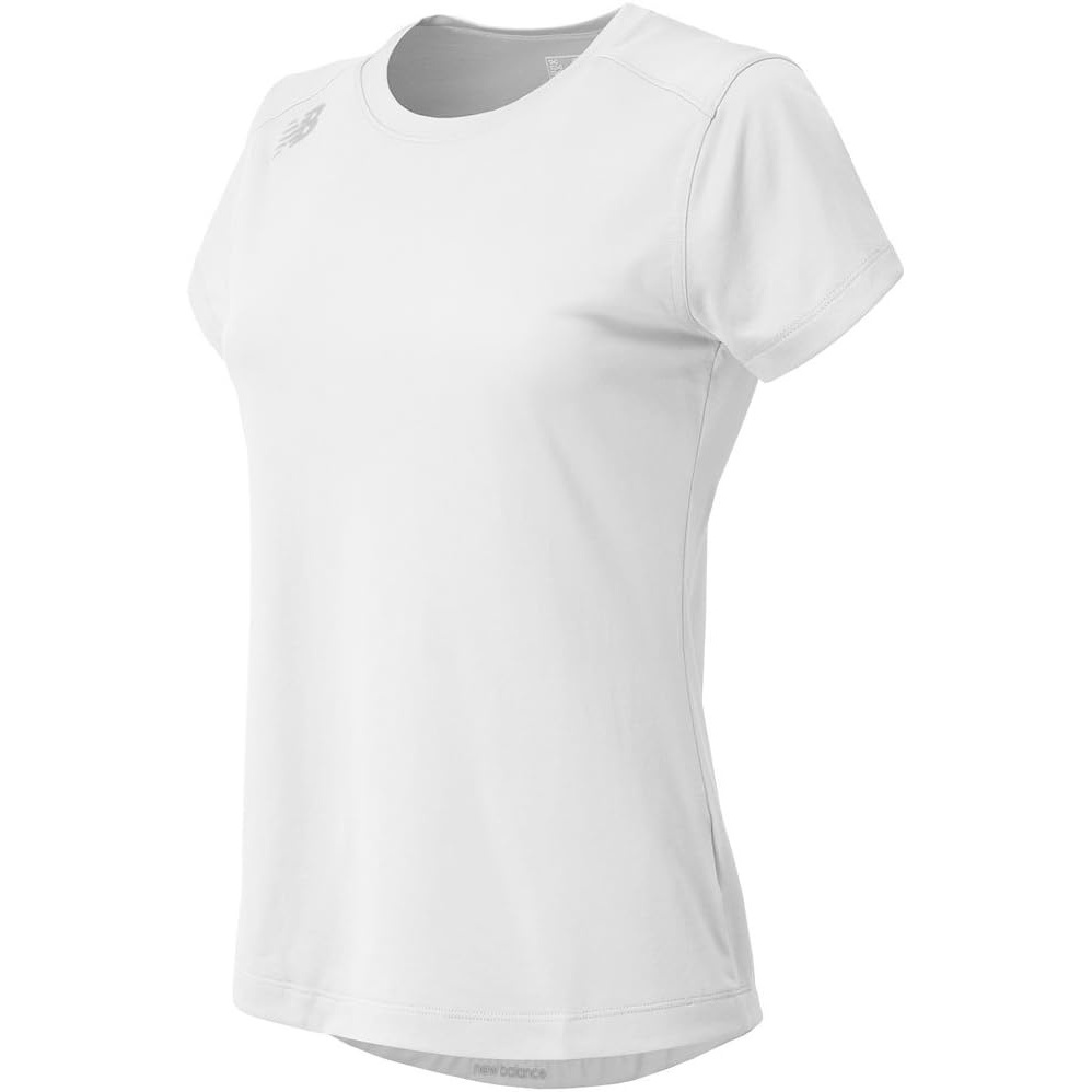 image:imageNew Balance Womens Baseball Nb Tech Short SleeveWhite