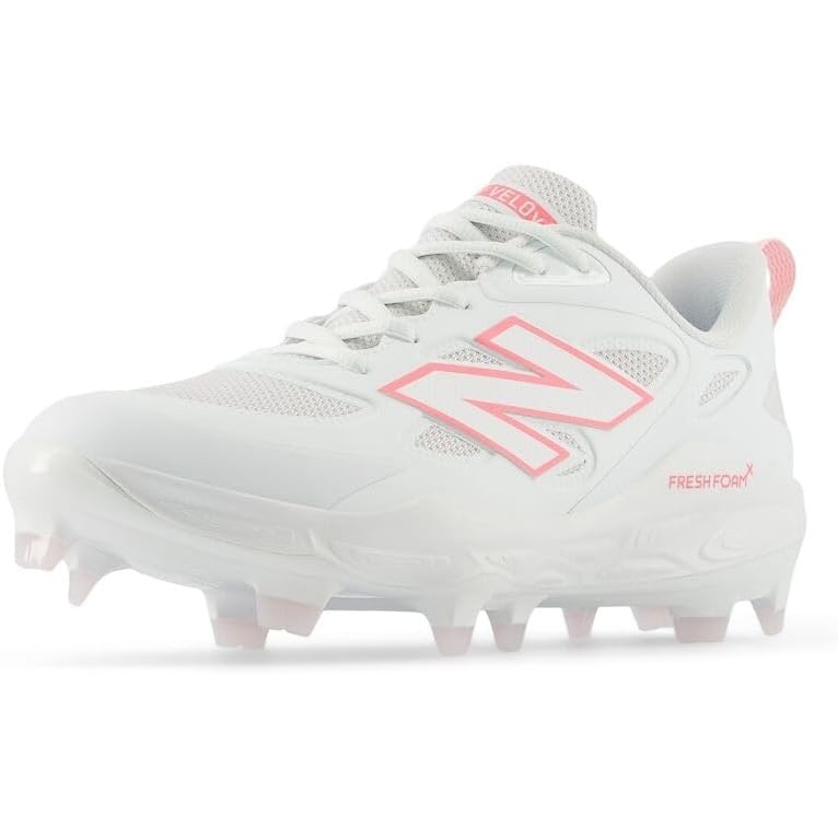 image:imageNew Balance Womens Fresh Foam Velo V4 MoldedWhiteUltra Pink