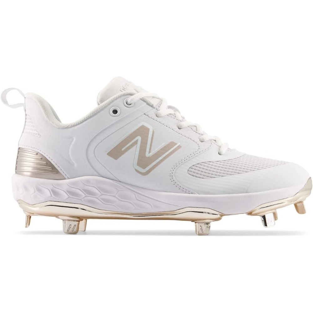 image:imageNew Balance Womens Fresh Foam X Velo V3 MetalWhiteChampagne Metallic