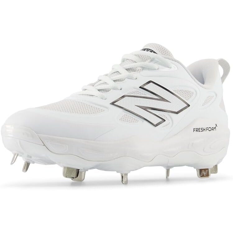 image:imageNew Balance Womens Fresh Foam X Velo V4 Metal Softball ShoesWhiteBlack