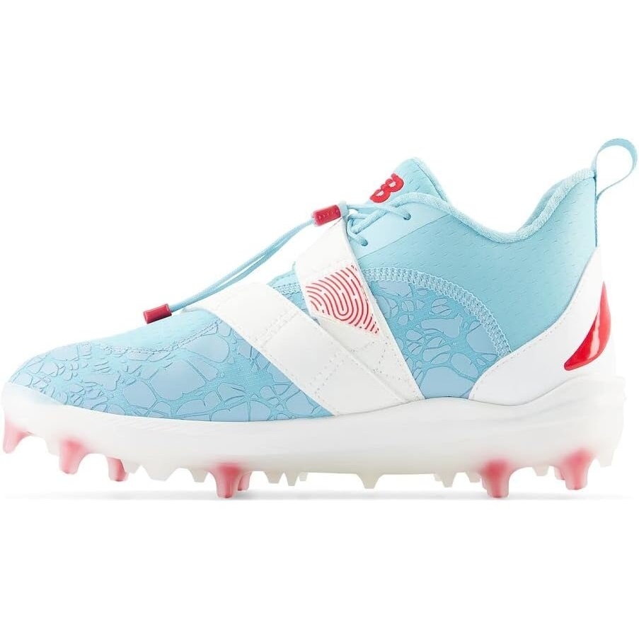 image:imageNew Balance Womens FuelCell Lindor 2 Comp SneakersSuper TealTeam RedOptic White